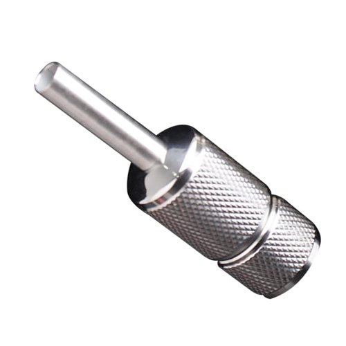 Artibetter Stainless Steel Tattoo Machine Tube Handle Grips Tip Tattoo Self Lock Grips for Tattoo Supplies Body Art Tools 22mm