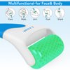 LATME Ice Roller for Face Eyes,Womens Gifts,Face Massager Roller Puffiness Migraine Pain Relief and Minor Injury (Green)