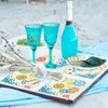 DYLIVeS Summer Beach Party Napkins, Hawaiian Beach Umbrella Paper Napkins Summer Pool Party Napkins for Luncheon Cocktail Summer Birthday Party Decorations Luau Tropical Party Supplies, 50 Pack, 3-Ply
