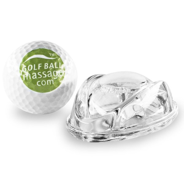 SPABALL Golf Ball Deep Tissue Massager-The Best Massage Techniques to Relieve Stress-Tension-Sore Muscle Spasms-Back-Neck-Calf and Shoulder Pain Trigger Point Relief
