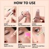 Air Cushion Foundation Beauty Wand Kit,Matte Concealer Foundation Liquid Cream,Cover Face Pores Spots Silky Moisturizing Breathable Foundation Stick,Long-lasting Waterproof Natural Face Makeup for Women -03Natural