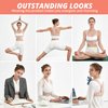 SHAPERKY Posture Corrector for Women and Men, Adjustable Upper Back Brace for Posture Hunchback Support and Providing Pain Relief from Neck, Shoulder, and Upper Back (Small/M)