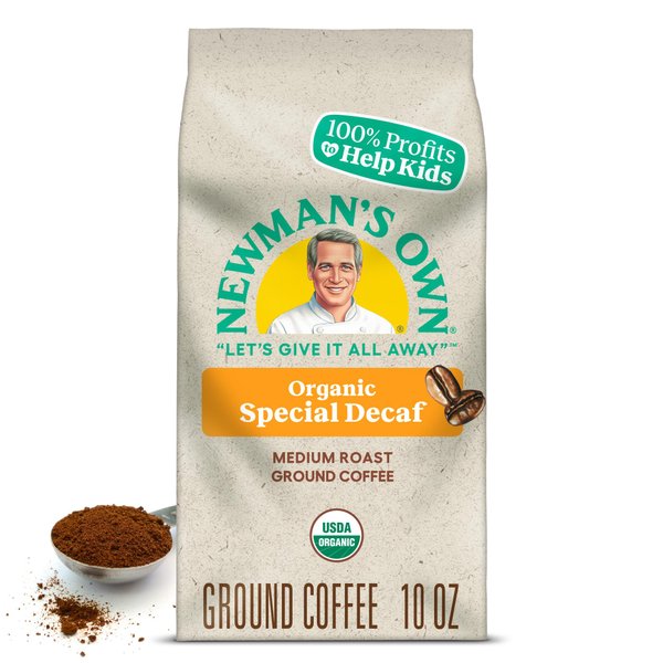 Newman's Own Organics Newman's Special Blend, Ground Coffee, Medium Roast, Bagged 10 oz