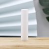 50 PCS White Plastic Empty Lip Balm Tubes Containers DIY Lipstick Lip Salve Tubes Holder Dispenser for Travel Business Trip Camping Hiking