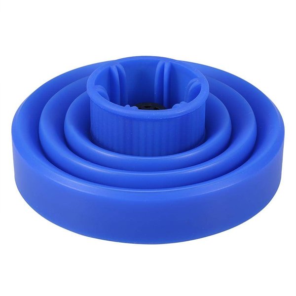 5 Colors Hair Blower Diffuser Universal Hair Dryer Hair Diffuser Attachment Hair Diffuser Hair Salon Attachment for Blow Dryers[Blue]