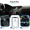 TKMARS Wireless CarPlay Adapter for iPhone & Android, Wireless Android Auto Adapter, Convert Wired to Wireless, Auto Connect, Easy Use for Cars from 2016+, USB/USB-C