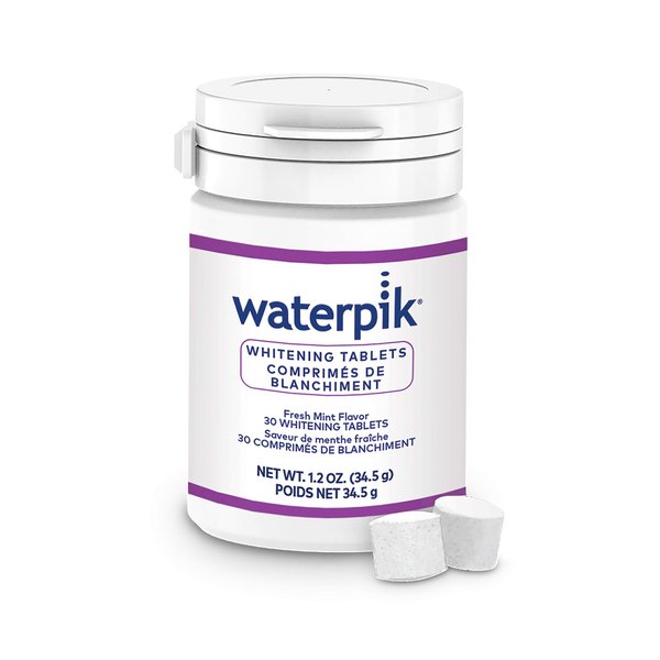 Waterpik Whitening Water Flosser Refill Tablets - Only for Use with Waterpik Whitening Flosser - 30 Count