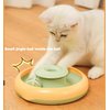 Interactive Automatic Cat Toy for Indoor Cats/Kittens, 3 in 1, Spinning Feather Cat Toy, Rolling Ball Cat Toy Track, Cat Feather Toy, Perfect for Cats of All Ages, Sizes and Breeds