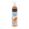 Cuccio Naturale Hand And Body Wash - Solution Which Exfoliates, Cleanses And Hydrates The Skin - Infused With Noisturising Beads Of Natural Jojoba - Great Exfoliant - Milk And Honey - 8 0Z