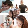 BOYIVI 12 PCS Metal Headband for Men and Women Unisex Adjustable Black Wavy Hair Band Non-slip Spring and Summer Home Outdoor Hair Hoop Fashion Simple Elastic Hair Accessories