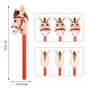4PCS Inflatable Stick Horse - Pony/Christmas/Western Cowboy/Horse Baby Shower Birthday Party Decorations Supplies Favors Inflatable Horse Head Costume Stick (37 Inches)
