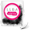 LLBA Promade Wispy Lash Extensions 9D 0.05, 100% Handmade Eyelashes Volume Fans, C Cc D Curls, 9-17 Mm Length, Long-Lasting, Easy Application (D 14 mm)