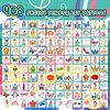 EMOME 408 Sheets Individually Wrapped Tattoos for Kids, Kids Tattoos Temporary Sticker Waterproof, Mixed Styles Fake Tattoos for kids Girls Party Favors Supplies Activities Games