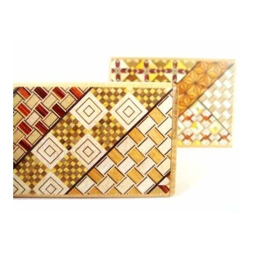 Yosegi Puzzle Box 4 sun 4 steps