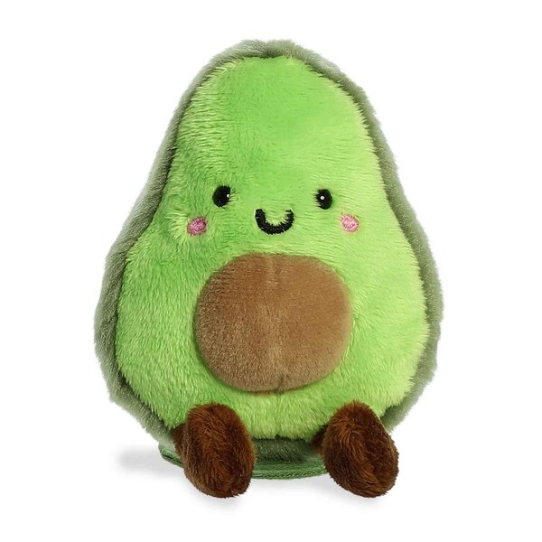 Aurora® Adorable Shoulderkins™ Airy Avocado™ Stuffed Animal - On-The-Go Fun - Interactive Play - Green 4.5 Inches