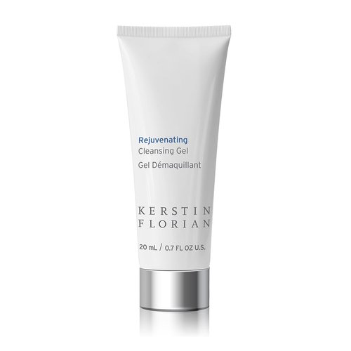 Kerstin Florian Rejuvenating Cleansing Gel - Travel Size, Gentle Face Wash Cleanser and Makeup Remover for Women, Gentle Formula Removes Dirt & Oils to Clarify and Brighten Skin, 7 fl oz