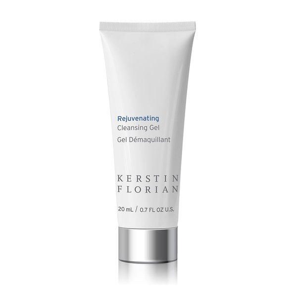 Kerstin Florian Rejuvenating Cleansing Gel - Travel Size, Gentle Face Wash Cleanser and Makeup Remover for Women, Gentle Formula Removes Dirt & Oils to Clarify and Brighten Skin, 7 fl oz