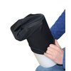 Rehabilitation Advantage Black Fabric Foam Roller Cover (Cover Only), 36" Long