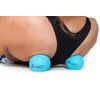 ActiveProZone Therapy Massage Ball - Instant Muscle Pain Relief. Proven Effective for Myofascial Release, Deep Tissue Pressure, Yoga & Trigger Point Treatments. Set - 2 Extra Firm Balls W/Mesh Bag.