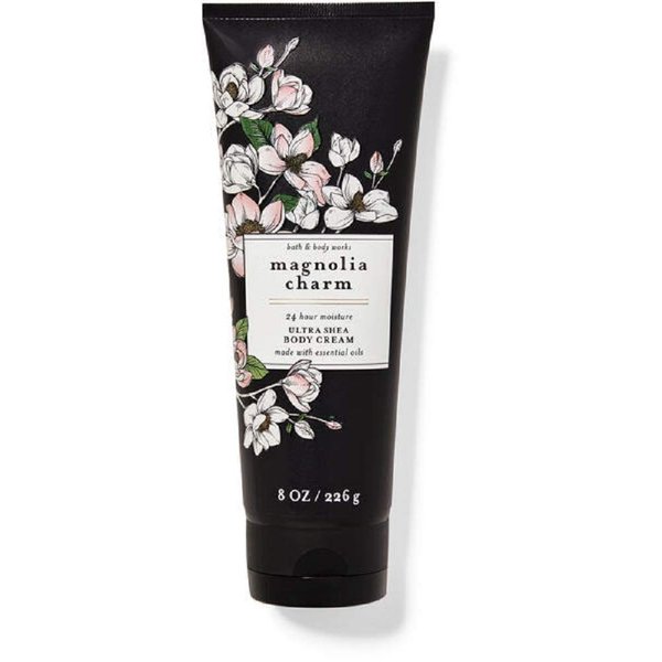 Bath & Body Works Magnolia Charm Ultra Shea Body Cream 8 Ounce