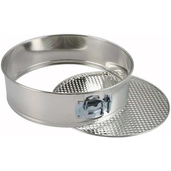 Winco Spring Form Cake Pan with Loose Bottom, 8-Inch, Medium, Tin