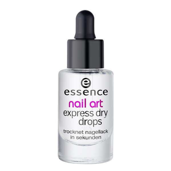 essence | Nail Art Express Dry Drops | Fast-drying Formula with Vitamin E and Almond Oil