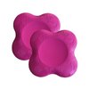 Zealtop Yoga Knee Pad Cushion Extra Thick for Knees Elbows Wrist Hands Head Foam Yoga pilates work out kneeling pad (Rose red 2 Packs)