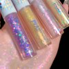 KWOLYKIM 4 Pack Liquid Glitter Eyeshadow, Long Lasting, Quick Drying, Easy to Apply, Loose Bling Glitter Diamond Pigmented Glue for Eye Crystals Makeup (Sparkling Sequins)