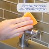 Scrub Daddy Sponge Daddy - Scratch-Free Multipurpose Dish Sponge - BPA Free & Made with Polymer Foam - Stain & Odor Resistant Kitchen Sponge (4 Count)