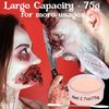 CCbeauty Halloween Scar Wax Kit 2.7oz - SFX Special Effects Stage Makeup, Fake Wound Mouldable Wax with Spatula Tool for Fake Cuts Nose Putty Makeup - Stage Film Costumes Cosplay SFX, Fair Light Skin