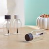 BENECREAT 20 Packs 30ml/1oz Plastic Brush Applicator Cap Bottles for Glue, Paint, Art Journal and House Project