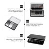 Luxshiny Makeup Case Organizer Empty Eyeshadow Box Empty Eyeshadow Pans Refillable Makeup Container Case For Eyeshadow Powder Blush Lipstick Highlight Makeup Palettes Makeup Samples