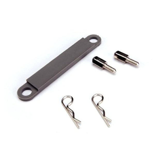 Traxxas 3727A Battery Hold-Down Plate Grey