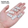 HOMICO 540 Pieces Dollhouse Miniatures Scene Model 100 Dollar Bills Mini Dollhouse Accessories, 6 Styles