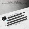 SmallRig 15mm Rods Pack, 15mm Tube with M12 Thread Rod Cap Connectors, Aluminum Alloy Rods Combination for Camera Rig Matte Box Follow Focus 15mm Rod System - 1659