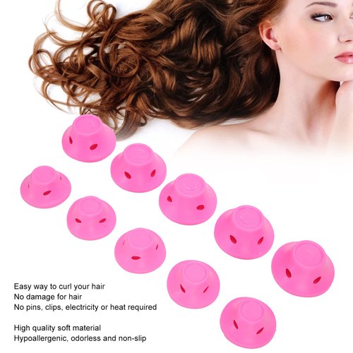 No Pins Hair Curlers, Soft and Non‑slip Hair Care Curlers Practical and Economical for Most People for Hair Curling