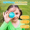 hahaland Reusable Water Balloons with Launcher-20 PCS Refillable Water Ball Quick Fill for Summer Beach Toys Outdoor Activities Pool Toy for Boys Girl Age 3 4 5 6 7 8+ for Party Yard Water Fight Game