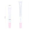 50 PCS Empty long slim 15ml squeeze pink lip gloss tubes lip oil sofe lipgloss tubes (pink lid)