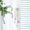 H&D HYALINE & DORA Chandelier Wind Chimes AB Coating Crystal Prisms Hanging Suncatcher Pendant Home Decor Gifts