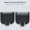 2 Pieces 2 Lengths Professional Hair Clipper Attachment Guide Guard Combs 1/16" 1/8" 1.5mm 3mm Compatible with Wahl Standard Full-Sized 5 Star Series Magic Clip Hair Clippers (Gray)