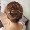 3pcs Metal Gold Hair Sticks Hairpins Shawl Forks Chopsticks Clips Barrettes Bun Cover Holder Hair Styles Circle Hair Slides Accessories