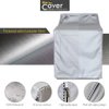 Washing Machine Cover for Top Load Machine,Washers/Dryers Cover With Zipper Thickened Fabric (W31in D31in H41in)