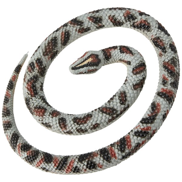 Wild Republic Rock Python, Rubber Snake Toy, Gifts for Kids, Educational Toys, 26", Multi