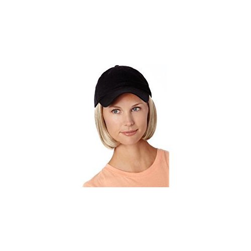 Henry Margu Hair Accents Short Hair with Baseball Cap Wig (8H - MEDIUM BROWN/GOLDEN BROWN HIGHLIGHTS)