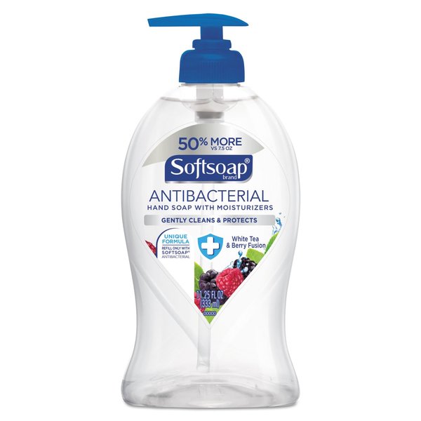 Softsoap Liquid Hand Soap White Tea and Fusion, Berry, 11.25 Fl Oz