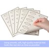 6 Sheets Microblading Practice Skin Lip Tattoo Skin Permanent Makeup Practice Skin Lip Fake Skins Double Sides Practice Lip Skin for PMU Machine Tatoo Artists and Beginners