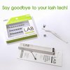 LAB Extensions DIY False Eyelashes - Double Classy Style, Cluster Lashes in 3 Lengths for Salon-Quality Finished Look, Invisible Band, Soft & Sleek, Easy to Customize, Reusable, Cruelty Free