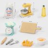 SAMCAMI Miniature Dollhouse Accessories - Dollhouse Furniture 1 12 Scale - Mini Stuff for Dollhouse Kitchen - Stand Mixer, Kitchen Scale, Flour, Rolling pin and Others