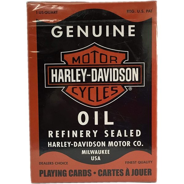 HARLEY-DAVIDSON® Oil Refinery Playing Cards - 639-CARD