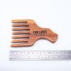 Wide Tooth Comb for Curly Hair Natural Green Sandal Wood Hair Pick - FUNLAVIE